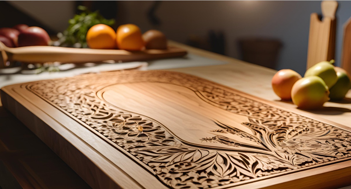 fun cnc chopping board