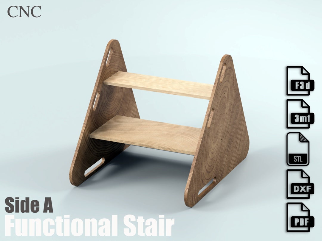 Plywood Child Stairway & Chair Furniture CNC Files