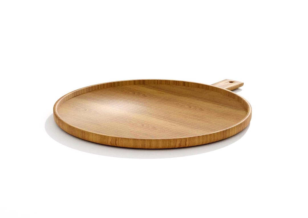 CNC Pizza Tray File – Fusion 360, STL, DXF