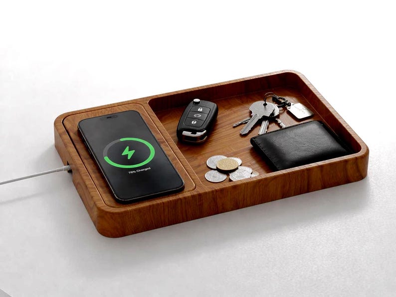 Valet Tray CNC Files – MagSafe Charger Dock
