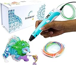 See more about SCRIB3D P1 3D Printing Pen with Display - Includes 3D Pen, 3 Starter Color...