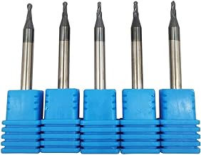 See more about 5pcs 1mm Ball Nose Carbide End Mill Set CNC Cutter Router Bits 2 Flute Spi...