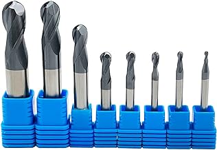 See more about 8pcs Radius 1-6mm Carbide Ball Nose End Mill Set 2 Flute Ball End Mill Bit...