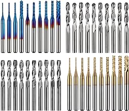 See more about  40pcs End Mills CNC Router Bits, 1/8