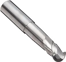 See more about YG-1 E5974 Carbide Ball Nose End Mill, Uncoated (Bright) Finish, 50 Deg He...