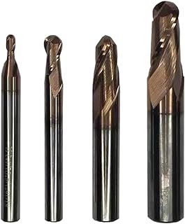 See more about Ball Nose Carbide End Mill, 2 Flute, HRC50, TiSiN Coated, CNC Router Bits ...