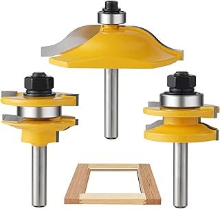 See more about 3PCS Router Bit Set, 1/4 Inch Shank Raised Panel Cabinet Door Making Route...