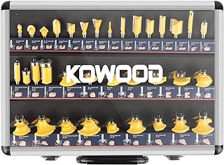 See more about KOWOOD Router Bits Sets of 35B Pieces 1/4 Inch T Shape Wood Milling Cutter