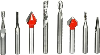 See more about  87-208: 8 Piece CNC Router Bit General Purpose Set