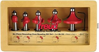 See more about Freud 89-152: 5 Piece Round Over/Beading Bit Set (1/2