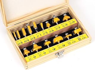 See more about YONICO - Router Bits 1/4 Shank - Tungsten Carbide 1/4 Router Bit Set - Hom...