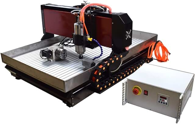 See more about Steel CNC 6090 4axis 2200W Engraving Machine  CNC Router for Metal 3...