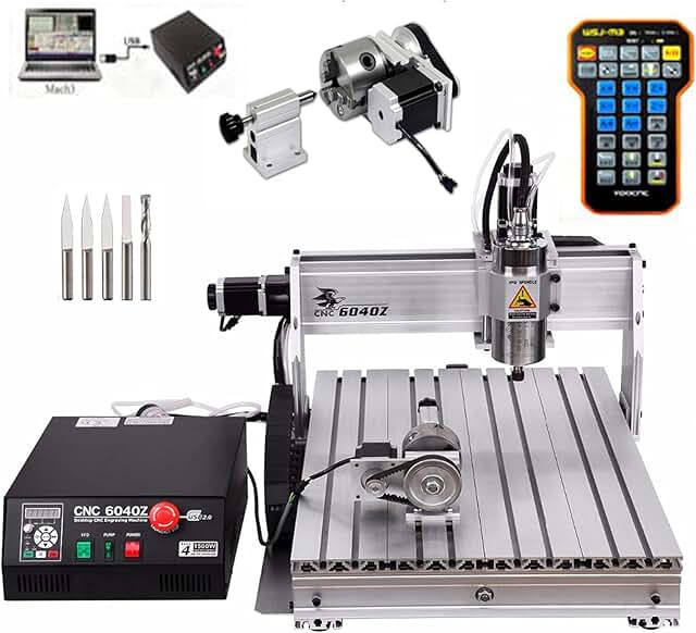 See more about USB port 6040 2200W cnc router cnc engraving machine milling and drilling ...