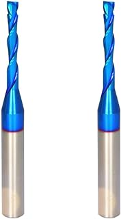 Ruhi 2PCS Spiral Router Bits