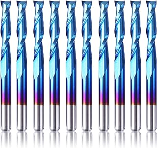 See more about SainSmart  10Pcs Nano Blue Coat Flat Nose End Mill CNC Router Bits...