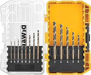 See more about  Black Oxide Drill Bit Set with Pilot Point, 13-Piece (DW1163)