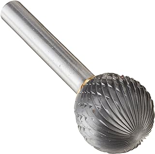 Drill America SD-7 Carbide Burr/Rotary File Ball-End Double Cut for Die Gr...