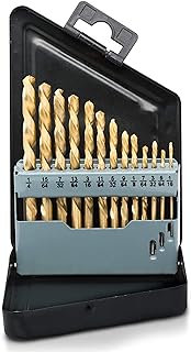 See more about NEIKO 10038A Left-Hand Drill-Bit Set, High-Speed Steel Drills with Titaniu...