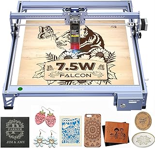 See more about 7.5W Laser Engraver, 72W Laser Engraving Cutting Machine for Beginners, La...