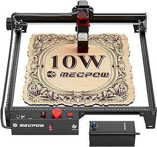 See more about Mecpow X3 Pro Laser Engraver with Air Assist, 60W Laser Cutter, 10W Output...